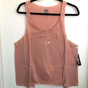 3/$25 THE BAR METHOD My Strength Runneth Over Top.Size M
